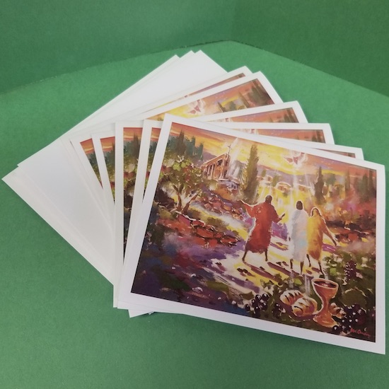 “On The Road to Emmaus” Notecards